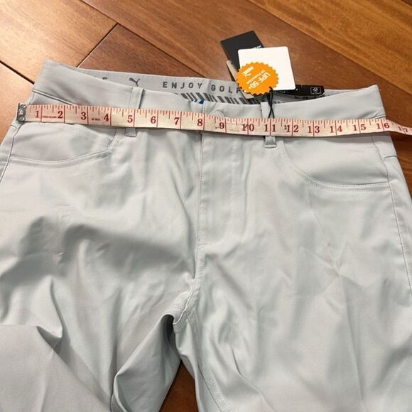 NWT Puma Dealer Golf Ash Gray SPF 50 Pants Size 28/30 - Picture 10 of 12